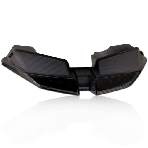 Feu arrière led noir - arrière,