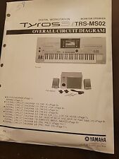 Yamaha Digtal Synthesizer Tyros 3/Trs-ms02 Overall Circuit Diagram