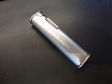 briquet Dunhill guilloché, plaqué argent art déco,H 72mm,P 64g,Suisse