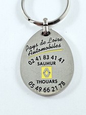 KEYRING - RENAULT 2000s metal garage - Clio Twingo Mégane Vel-Satis Avantime