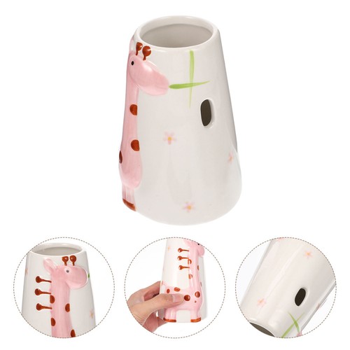 Reusable pink ceramic pet cage - ceramic,