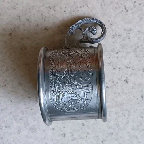 Petite chope métal - , argenté