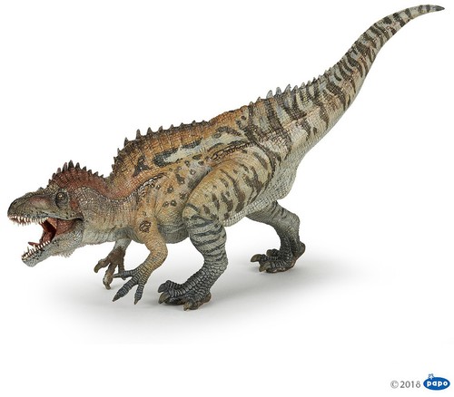 Dinosaur acrocanthosaurus papo - dinosaur,