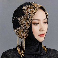 Bonnet Musulman Femme Dentelle