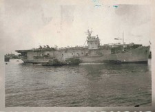 ANCIENNE PHOTOGRAPHIE MILITAIRES NAVIRE MILITAIRE COLOMBO INDOCHINE