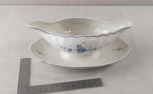 Ancienne saucière décor - ancienne,