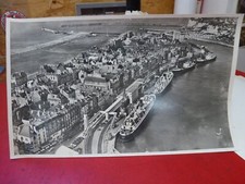 originale photo industrie la gare Maritime de Dieppe 45 cm x 27,3 cm 
