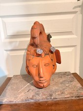 Ancien Buste Statue Sculpture