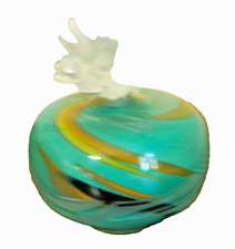 flacon artisanal daté et