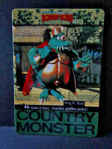 Cartes super donkey kong - cartes,