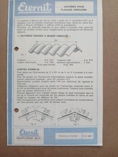 advertising ETERNIT 1951 fiber cement asbestos PROUVY-THIANT Nord