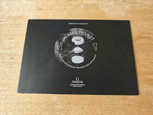 Very rare omega certificate - very,