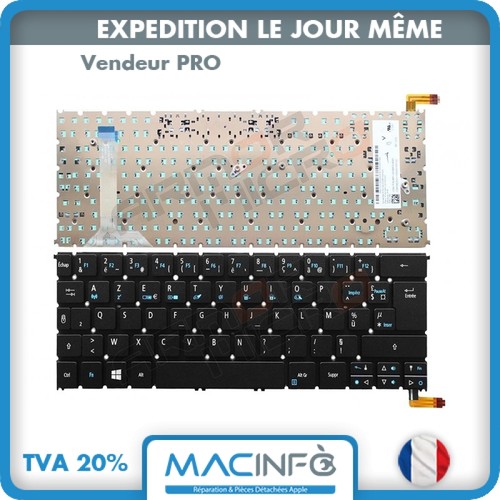 Clavier acer aspire - r13, r7-371