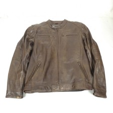Blouson veste cuir pour moto