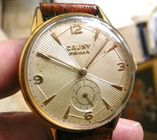 CAUNY Prima montre manuelle