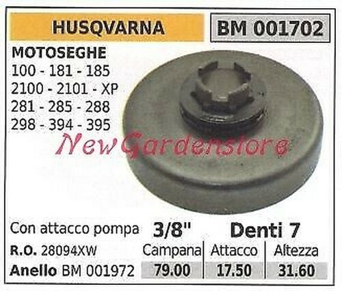 Pignon husqvarna moteur - husqvarna, scie