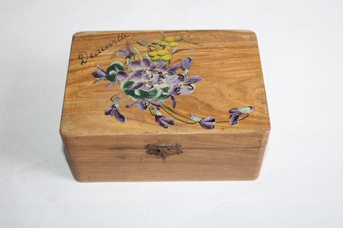 Ancien petit coffret bijoux - ancien, à