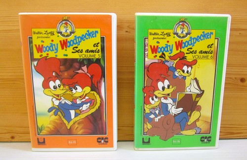 Lot cassettes vhs - de, woody