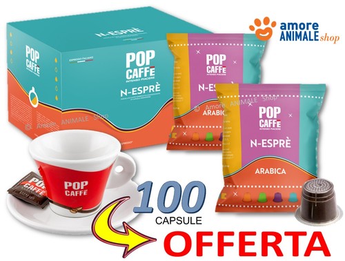100 capsules pop - 100, caffè