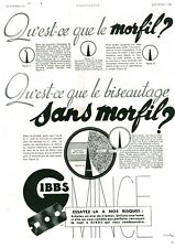 Antique 1937 Gibbs Razor Blade Advertising from A. Pouprou Magazine