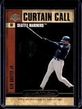 2000 Upper Deck Ovation Ken Griffey Jr. Curtain Calls #CC20 Mariners