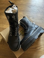 Dr. Martens Sinclair Hi Max Women's Milled Nappa Leather Boots Black , Size 8...