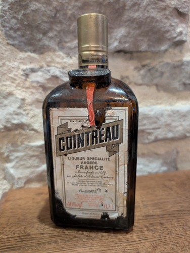 Ancienne bouteille alcool de - ancienne,
