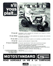 advertising 0423 1966 Motostandard microtractor superior