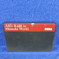 Master System ALEX KIDD in Shinobi World Cart PAL REGION FREE (Works in US)