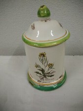 Barbotine Pot Couvert Flora Danica Fleur Diplotaxis Muralis