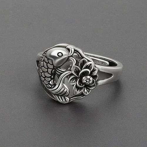 Bague tibétaine bouddhiste - bouddhiste, en