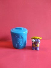 figurine Poubelle bleues The