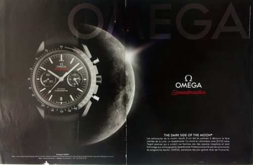 Publicité montre omega - publicité,