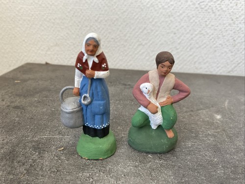 Anciens santons signé - anciens,