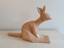 Kangourou craquelé art-déco