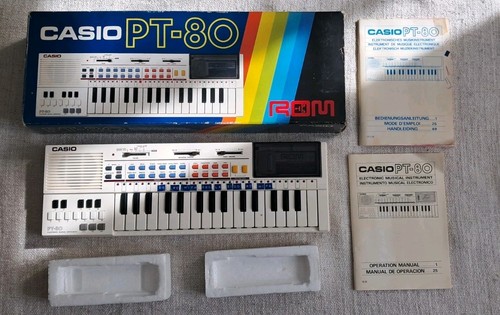 Clavier casio vintage 80 - clavier, pt-80