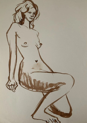 Très beau dessin féminin - beau,