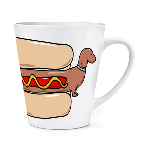 Mug latte 12oz hot dog - 12oz,