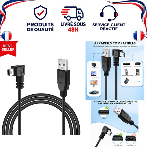 Câble usb mini - câble, b