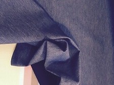 Double jersey réversible noir