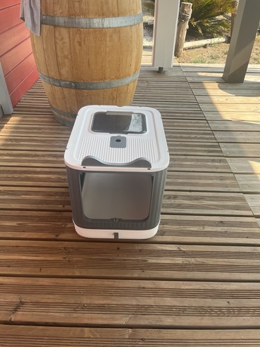 Maison toilette chat bac - chat, à