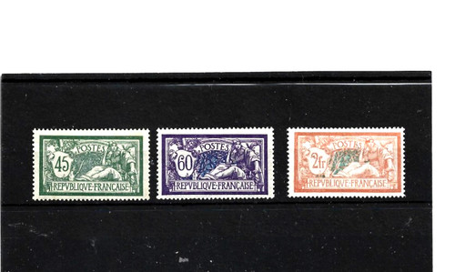 Série timbres france - ,
