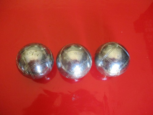 Triplette boules de - de,