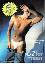 1990 Advertising 037 Men's Underwear Brief Sloggi Lycra