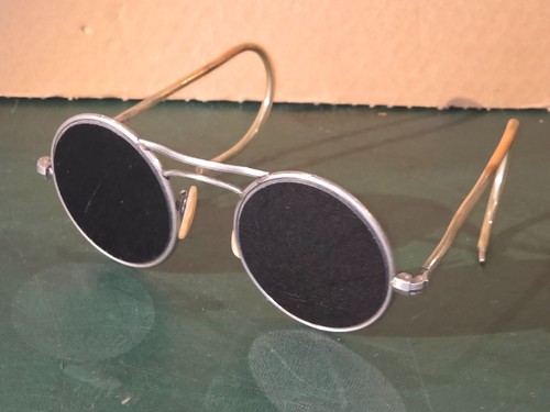 Paire lunettes soudeur vintage