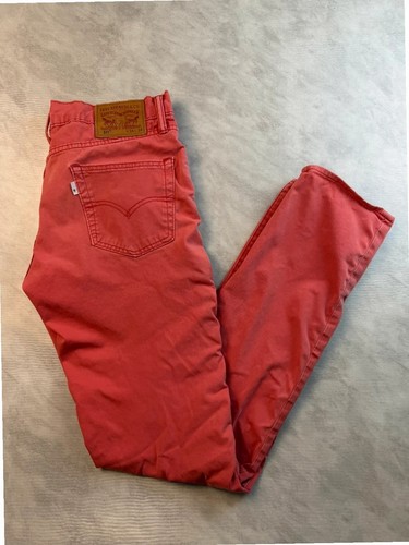 Jean levi 511 slim rouge - levi’s,