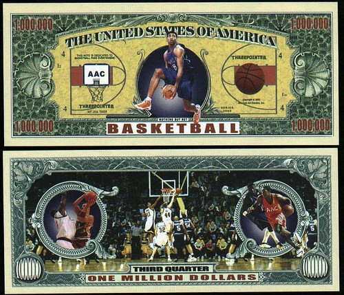 Basketball billet million - 1,