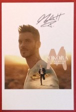 M. Pokora French Pop- RnB Singer autograph signed 4"x6" photo