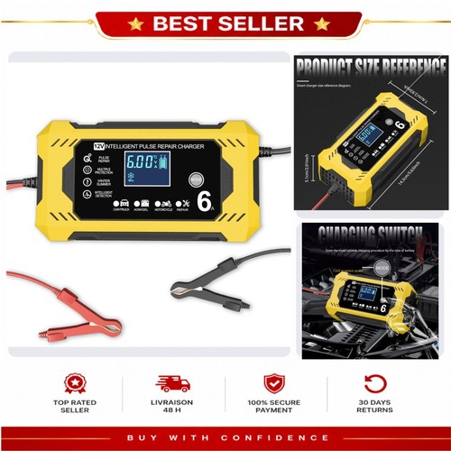 Chargeur batterie 12v - batterie,