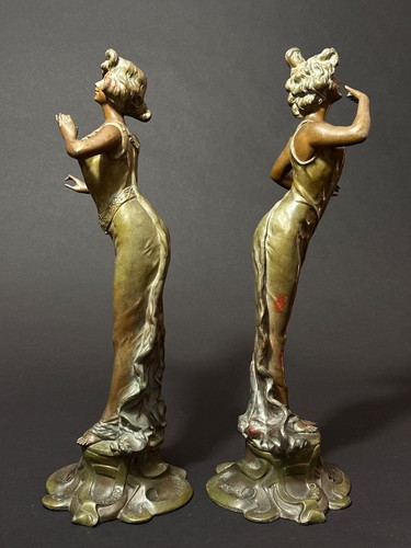 Ancienne paire sculpture - paire,